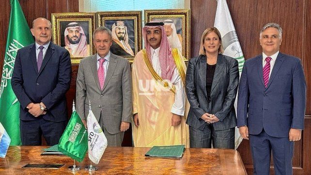 Firmaron un préstamo con el Fondo Saudí para otro tramo del acueducto Santa fe – Córdoba﻿