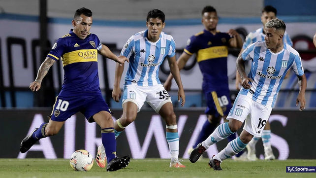 Boca y Racing por la final de la Copa de la Liga Profesional