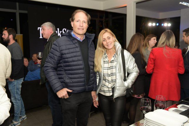 Javier Caramuto y Eva Salomone