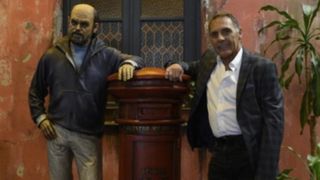 Miguel Ángel Russo junto al Negro