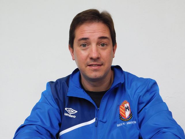 Ramiro Videla es el coordinador general deportivo de Ateneo Inmaculada de nuestra capital.