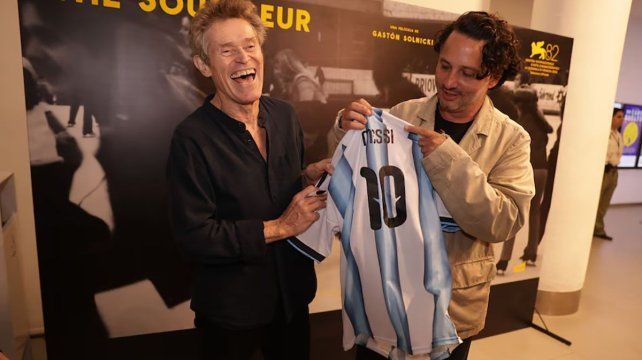 Willia Dafoe se mostró simpático y completamente dispuesto a compartir la noche con el público porteño en la presentación del filme The Souffler&nbsp;