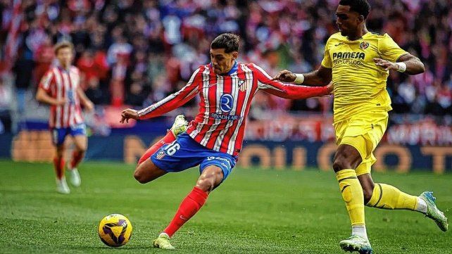 Atlético de Madrid empató con Villarreal y le pierde pisada al Real Madrid