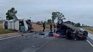 Murieron dos argentinos en un siniestro vial en una ruta de Uruguay