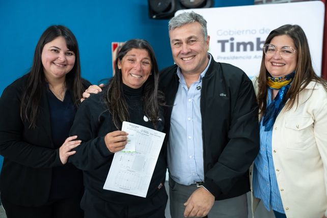 Timbúes realizó el sorteo de las 54 viviendas del Plan Hábitat