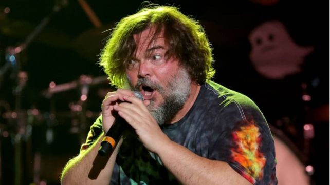 Jack Black subió un video bailando Britney Spears junto a su compañero de banda y se hizo viral