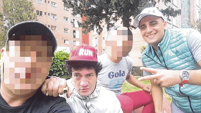 Amigos. Pity Álvarez y Cristian Díaz en una foto  posando juntos
