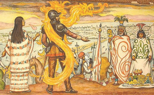 La caída de Tenochtitlan