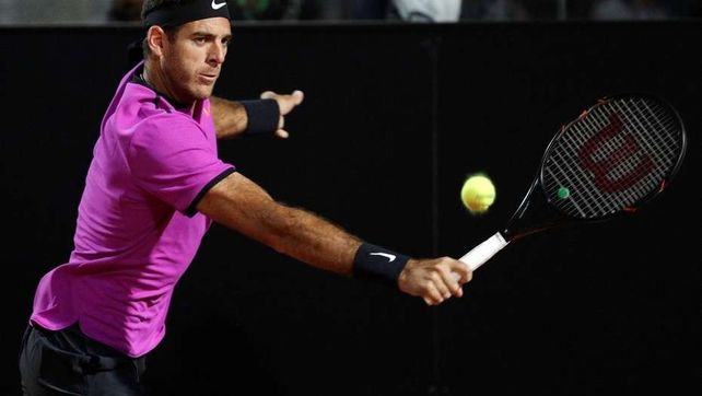 Del Potro-Djokovic fue suspendido por lluvia y se completará este sábado