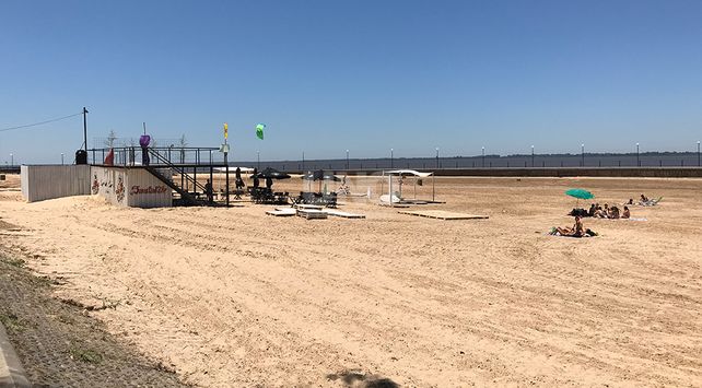Así lucen las playas y solarium de Santa Fe en el inicio de temporada