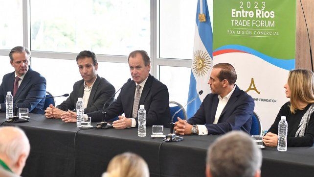 El gobernador Gustavo Bordet inauguró el Entre Ríos Trade Forum
