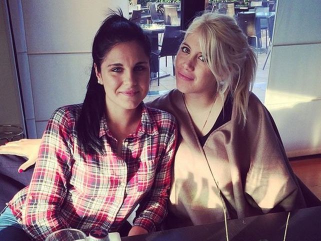 Ivana Icardi con Wanda Nara.