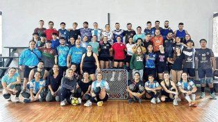 Los seleccionados mayor masculino y femenino de tchoukball entrenaron en Concordia de cara el torneo en Panamericano.
