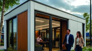 Colonia: viviendas modulares transportables en Santa Fe