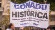 Conadu confirmó una nueva semana de protesta en todas las universidades. Sostuvieron que el conflicto continúa porque el Gobierno nacional no cumple la Ley de Financiamiento Universitario Conadu confirmó una nueva semana de protesta en todas las universidades. Sostuvieron que el conflicto continúa porque el Gobierno nacional no cumple la Ley de Financiamiento Universitario