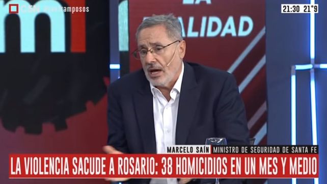Saín reveló que el triple crimen está vinculado a un asesinato anterior