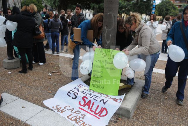 Trabajadores de Salud se movilizaron por la ineficacia de las políticas de seguridad social