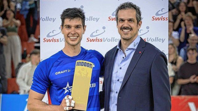 El santafesino Manuel Balagué en la lista de la selección nacional para jugar la VNL.