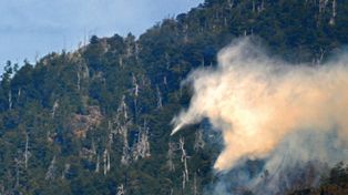 Chubut: incendios forestales arrasaron unas 500 hectáreas en la montaña