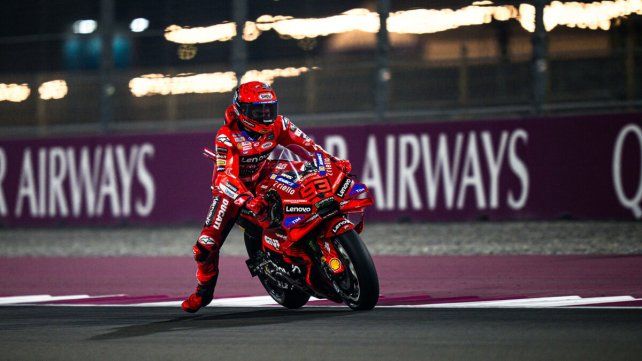 Marc Márquez fue el más rápido y ganó la carrera sprint del MotoGP en Qatar