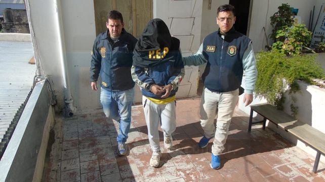 Arrestado. Homicidios logró la aprehensión de los sospechosos en calle Don Segundo Sombra de Paraná.&nbsp;