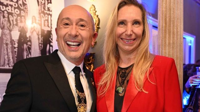 Claudio Cosano junto a Karina Milei&nbsp;