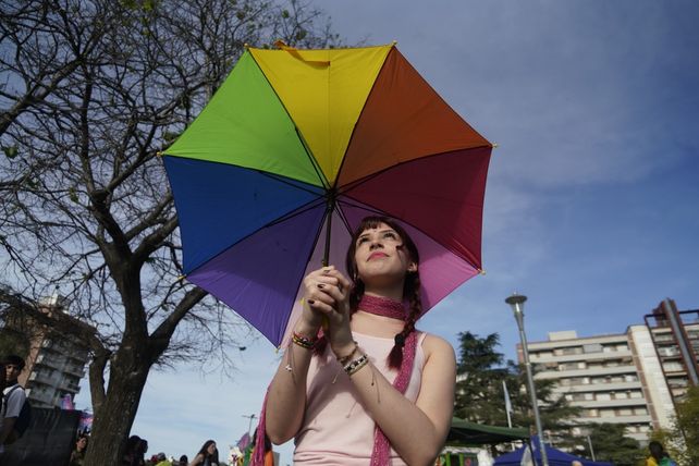 Huilen llevó a su amigo neerlandés a su primera marcha.&nbsp;