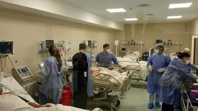 Sala de Observación en la Guardia Central del Cullen.