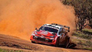 El Rally de Paraguay tiene a un Toyota en la cima