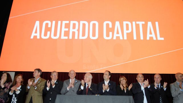 El Gobernador y el Intendente presentan avances del Acuerdo Capital