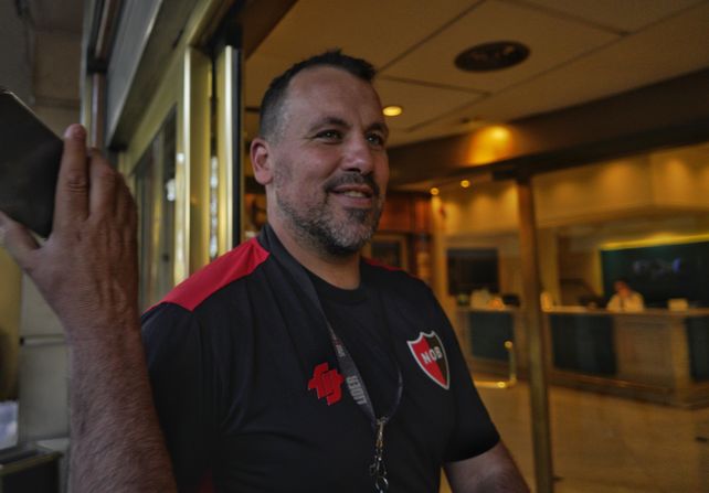 El Ogro Fabbiani confía en que su Newell's haga un buen partido frente a Belgrano.