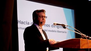 El economista y consultor Cristián Módolo participó del encuentro en AEC.