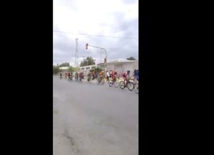 Publicaron un video en el instante del sismo