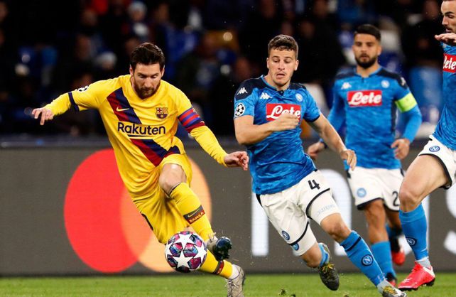 Barcelona-Napoli jugar&iacute;an la revancha de octavos de final en Lisboa.&nbsp;