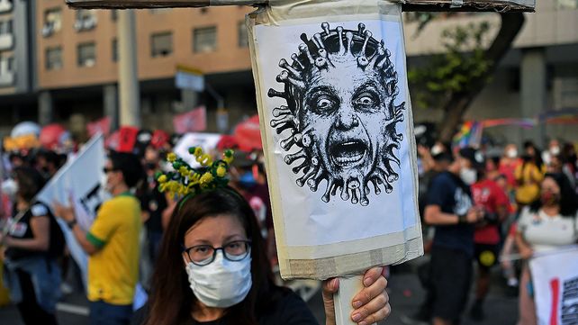 Brasil: miles de personas marcharon contra Jair Bolsonaro