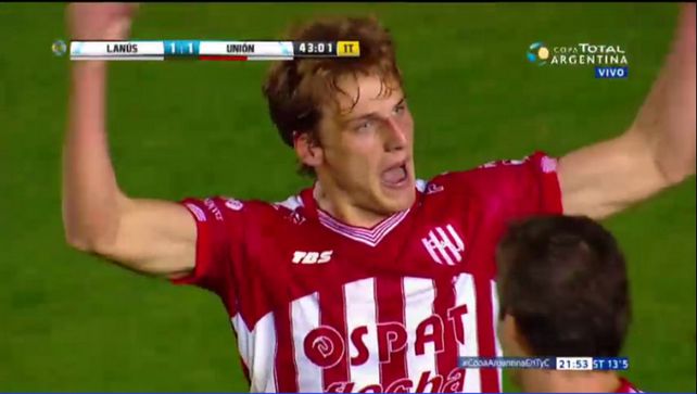 Unión dio el golpe ante Lanús y sigue en la Copa Argentina