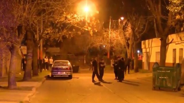 El crimen fue minutos antes de las 20&nbsp; (Foto: captura de TV)