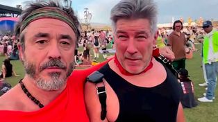 Volvió Pachu y Pablo modelos durante un festival en Estados Unidos