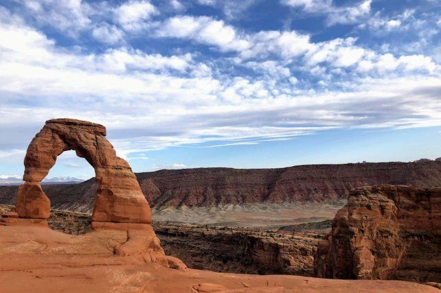 Rescataron a un excursionista atrapado en arenas movedizas en un parque nacional de Utah