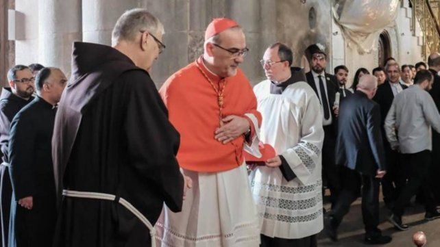 La Policía israelí impidió la asistencia del jefe de la Iglesia Católica de Jerusalén a la misa de Ramos