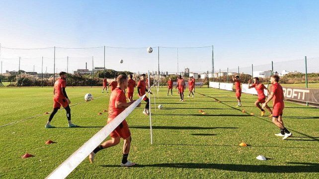 Patronato entrenó en el predio de Aldosivi.