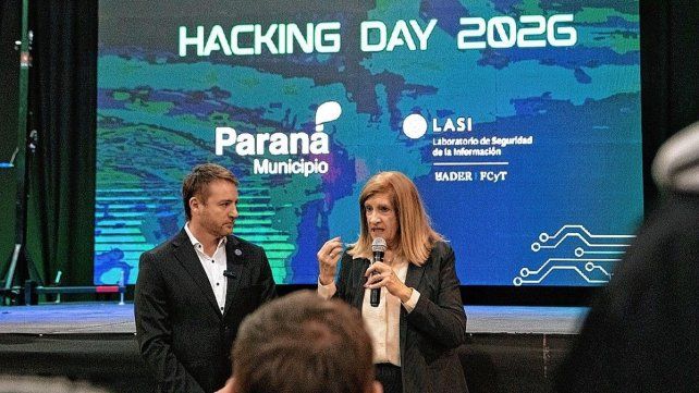 Más de 600 personas participaron en Paraná de una jornada sobre IA y ciberseguridad.