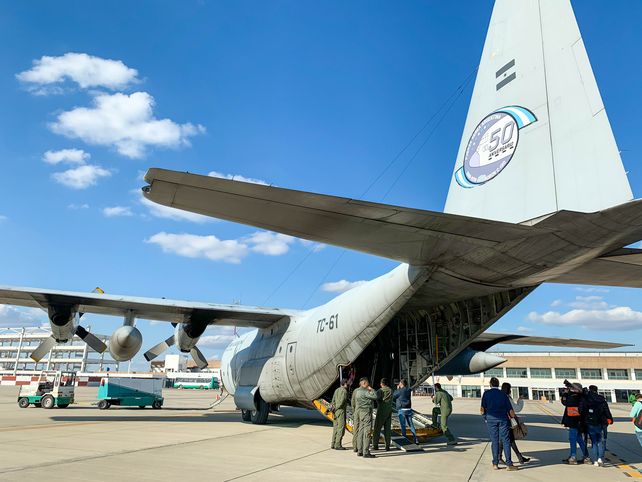 Avión Hércules C-130.