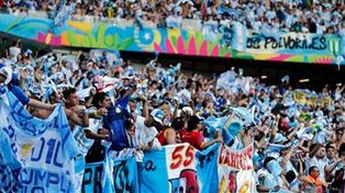 Argentina, favorita a ser la mejor hinchada.
