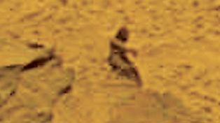 La foto de una roca de Marte hizo pensar que hab&iacute;a un humanoide