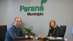 Gustavo Bordet respaldó a Rosario Romero por una coparticipación más justa.