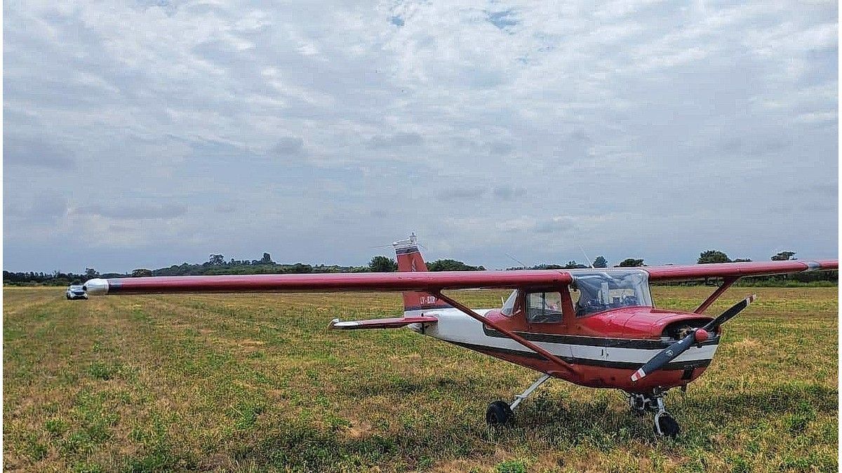 Una avioneta aterrizó de emergencia en Victoria por falta de combustible