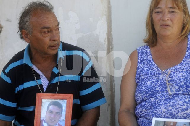 Piden justicia. Los padres del joven muerto son querellantes en la causa.&nbsp;