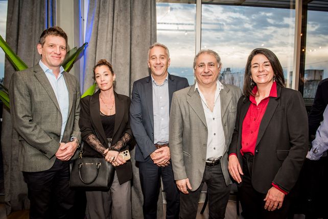 Germán Giró, Georgina Intrioni, Germán Nocera, Antonio Demassi y Elena Gasparri