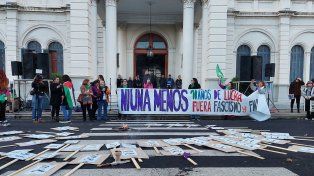 Paraná se sumó a las movilizaciones a 10 años de la primera marcha de Ni Una Menos.&nbsp;